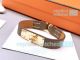 Copy Hermes Calf Leather Bracelet With Yellow Gold Buckle (6)_th.JPG